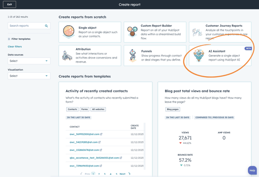 Generating Reports with AI