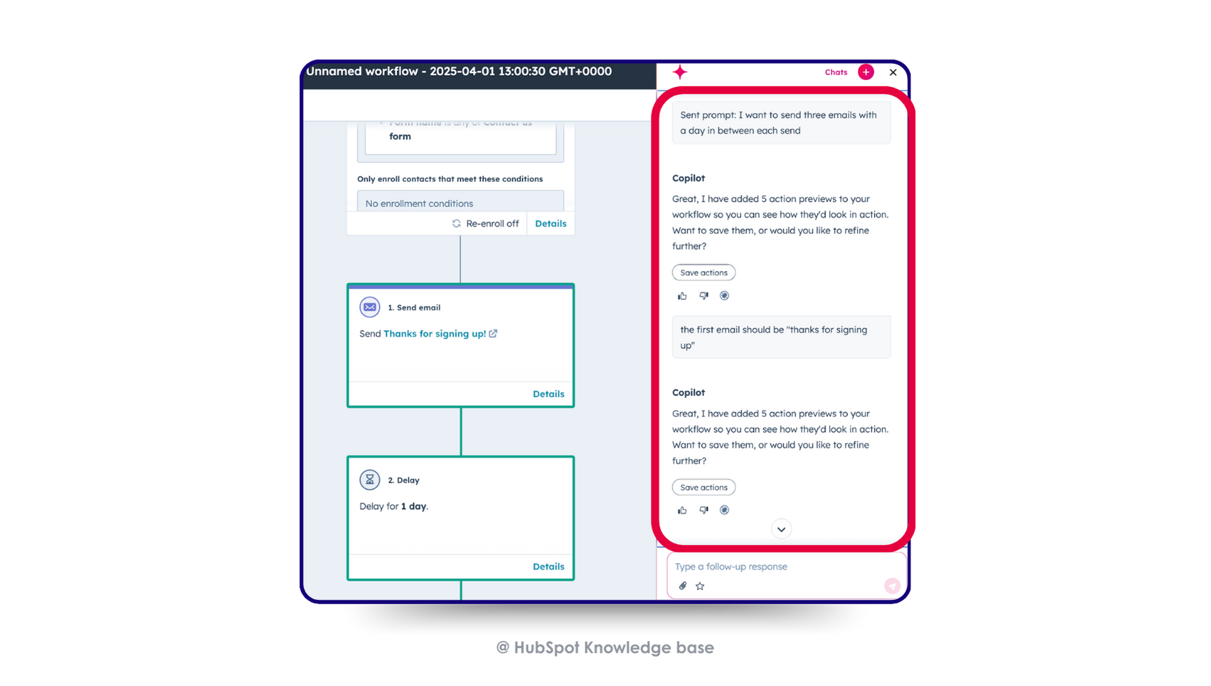 copilot workflow