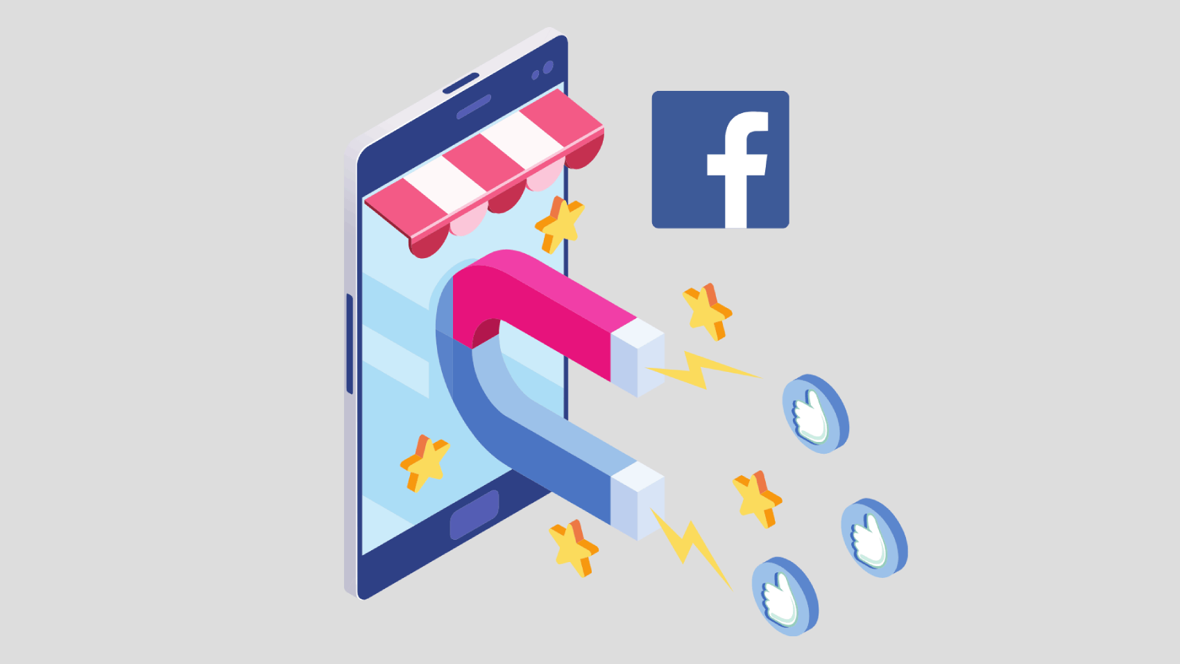attract customers with Facebook